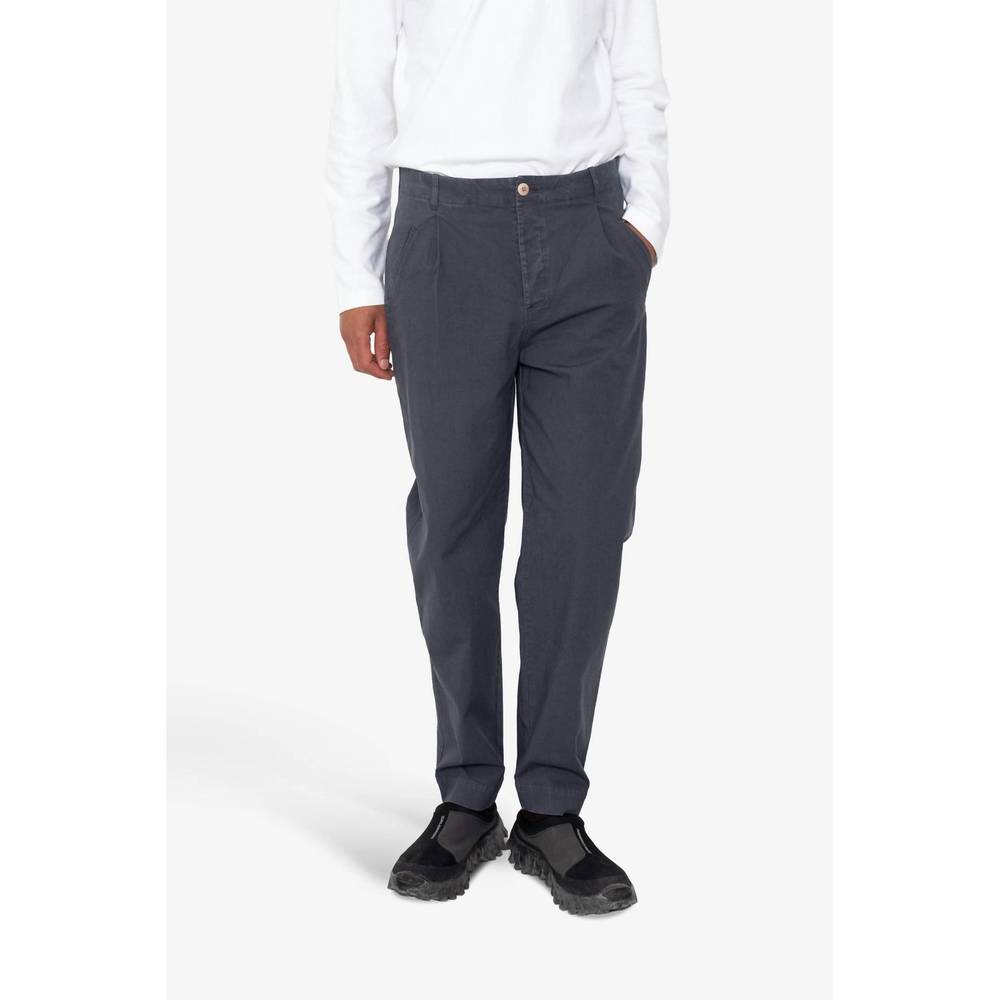 NEW FOLK ripstop lean assembly trousers in graphite ripstop